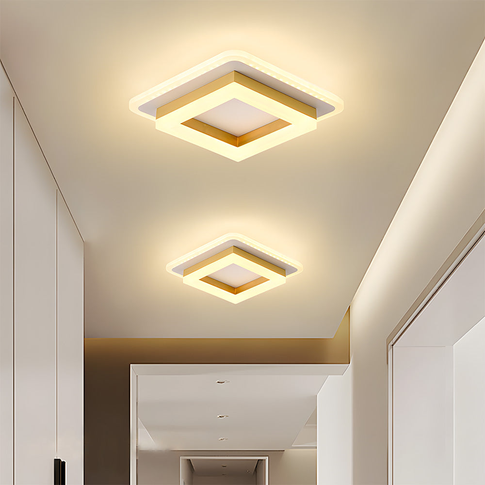 Contemporary Flat LED Ceiling Lamp