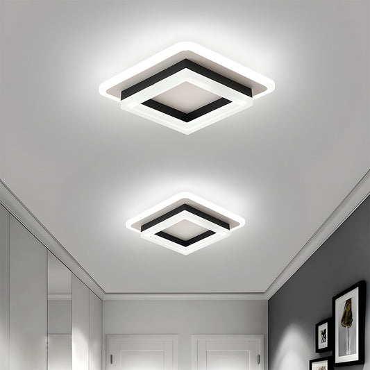 Contemporary Flat Panel LED Ceiling Lamp - Luxicro