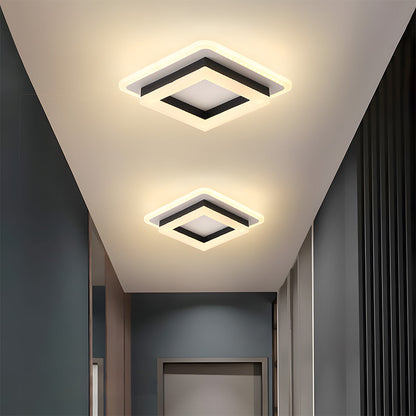 Contemporary Flat LED Ceiling Lamp