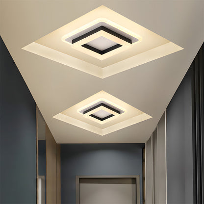 Contemporary Flat LED Ceiling Lamp