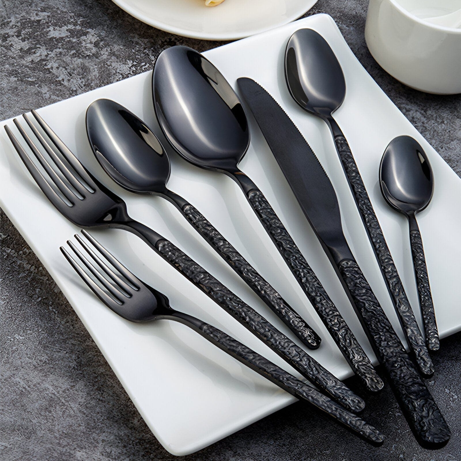 Classic Stainless Steel Dinner Set - Luxicro