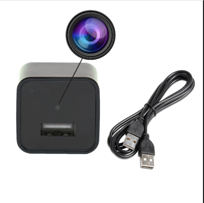 Mini 1080P Spy Camera USB Wall Adapter