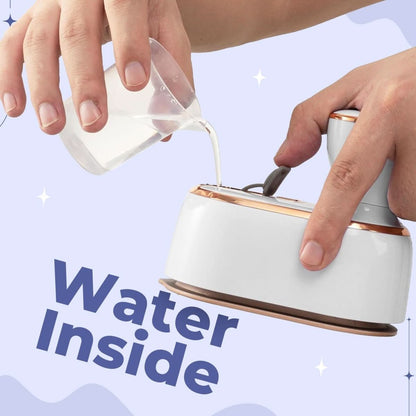 Compact Travel Hand Steamer for Smooth Clothes