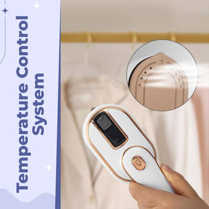 Compact Travel Hand Steamer for Smooth Clothes