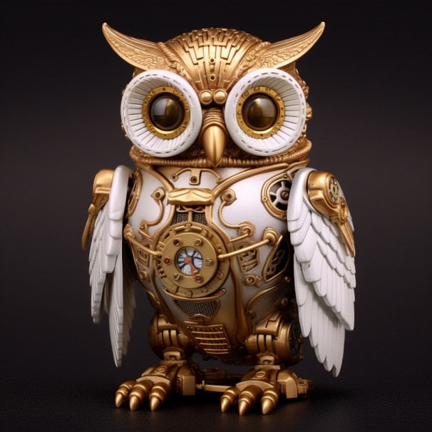Cute Owl Figurine Decorative House Statue