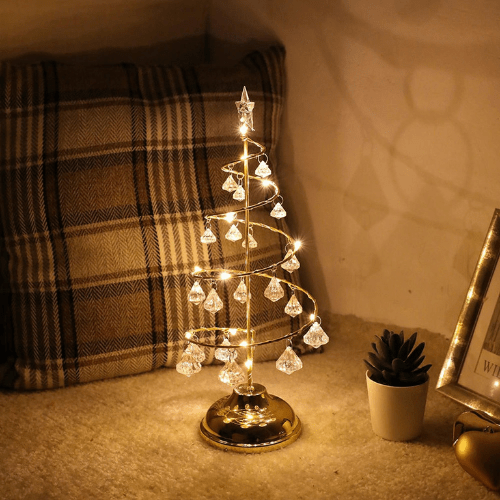 Christmas Tree LED Table Lamp with Star Top - Luxicro