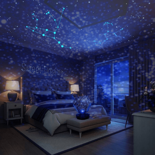 Cosmic Star Projector for Home Night Sky Effect - Luxicro