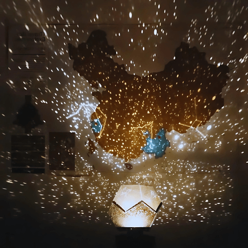 Cosmic Star Projector for Home Night Sky Effect