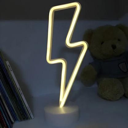 Vibrant Colorful Indoor Neon Light Lamp