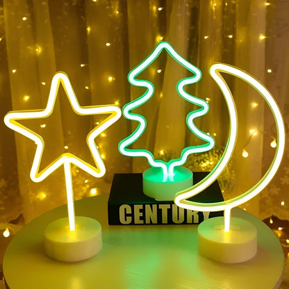Vibrant Colorful Indoor Neon Light Lamp