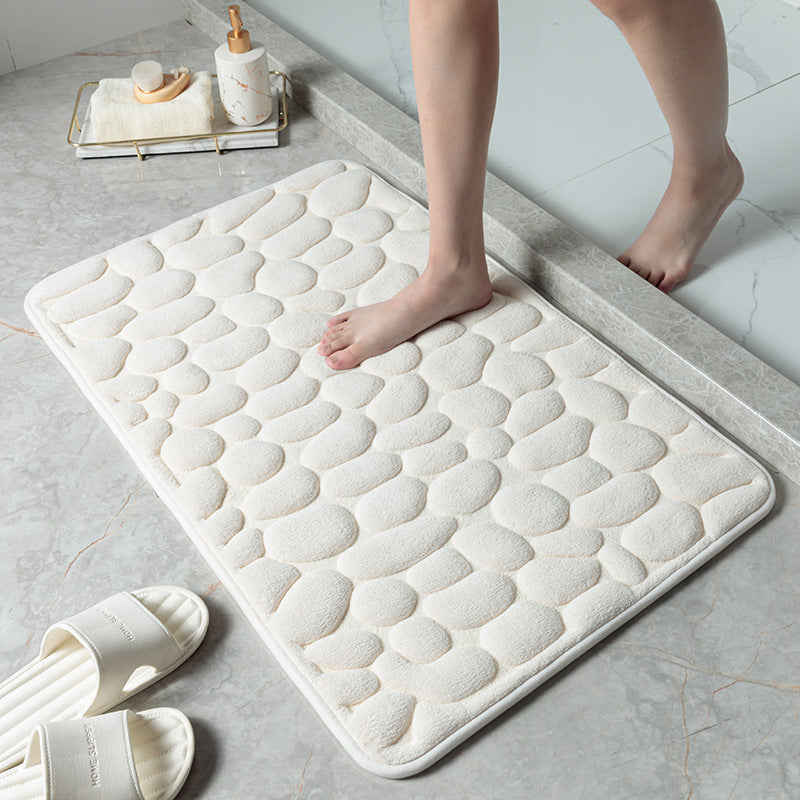 Soft Absorbent Bathroom Rug | Quick Dry Floor Mat - Luxicro