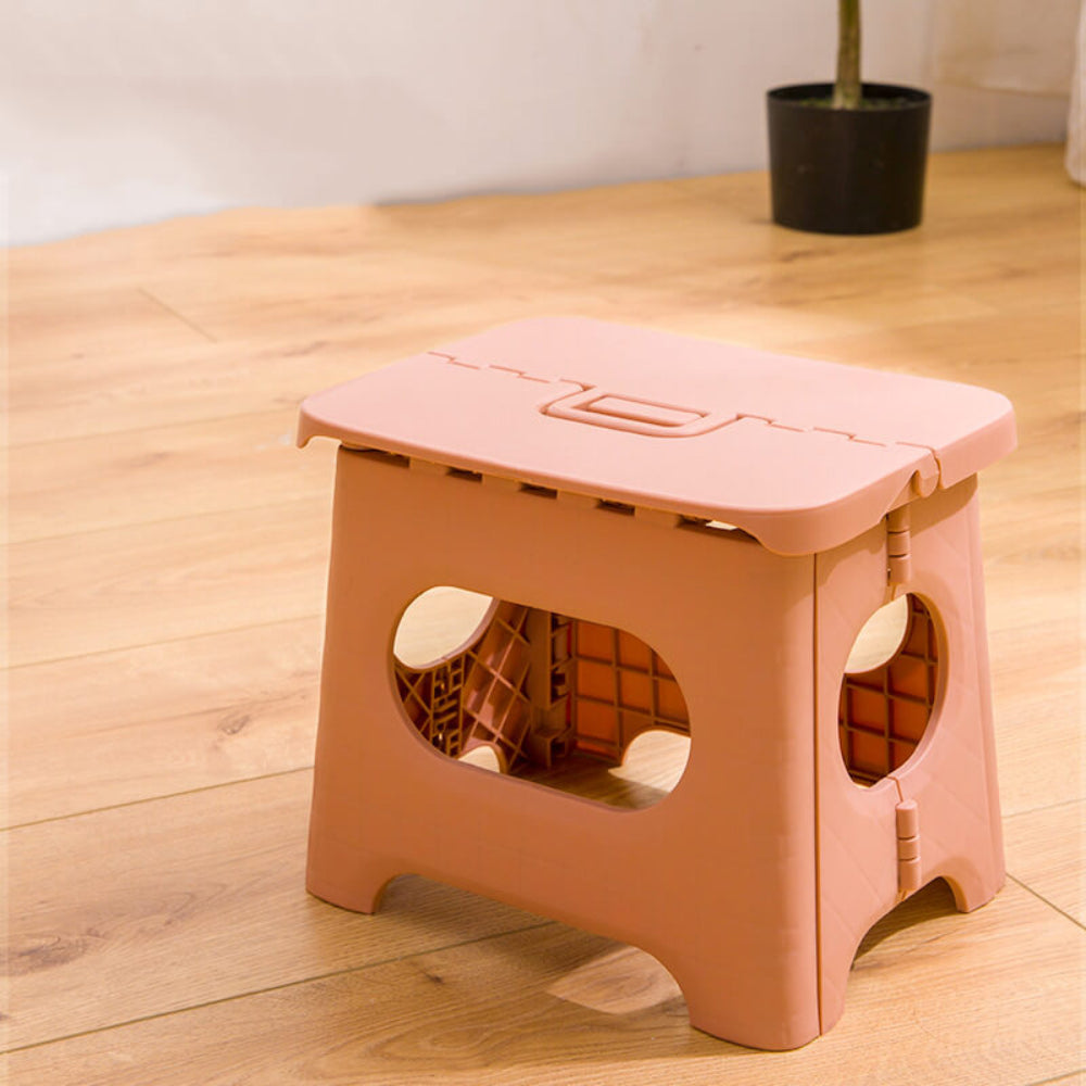Compact Folding Step Stool with Grip Handle