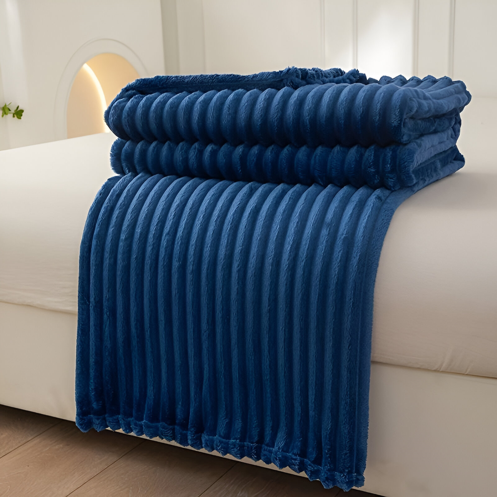 Soft Flannel Plaid Blanket
