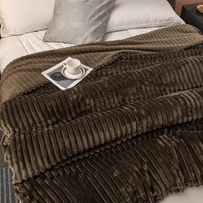 Soft Flannel Plaid Blanket