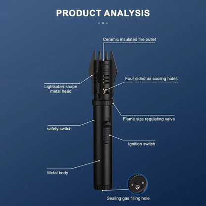 Windproof Adjustable Flame Lighter