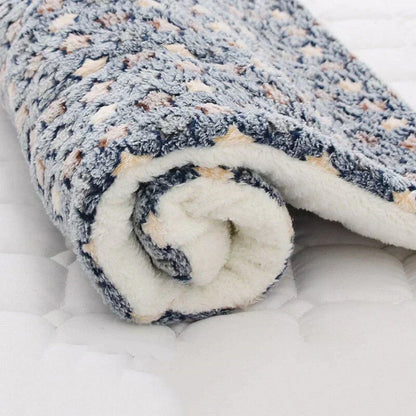 Soft Plush Pet Fleece Blanket Sofa Throw