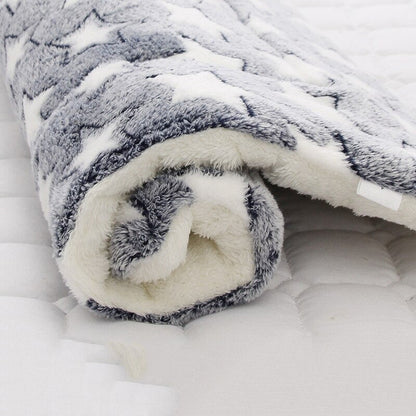 Soft Plush Pet Fleece Blanket Sofa Throw