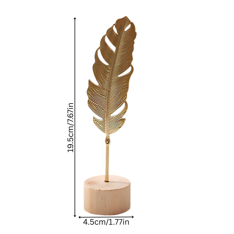 Luxury Golden Feather - Luxicro