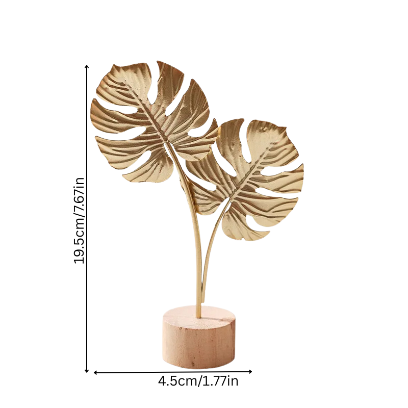 Luxury Golden Feather