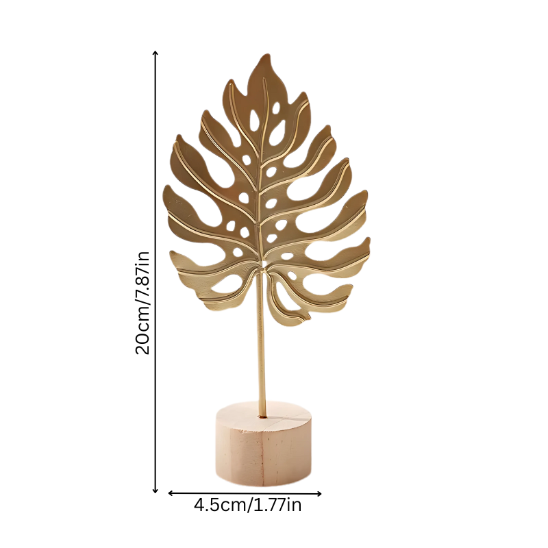 Luxury Golden Feather
