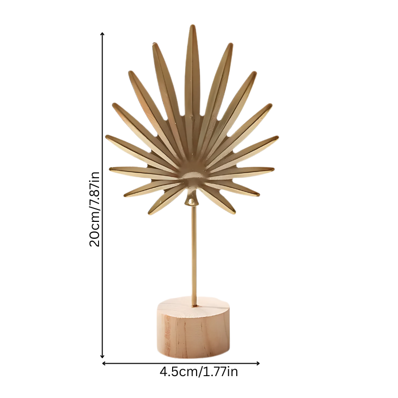 Luxury Golden Feather