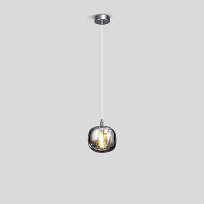 Vibrant Glass Drop Chandelier Lighting