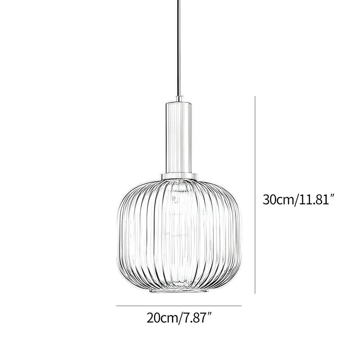 Rustic Chic Glass Pendant Lighting