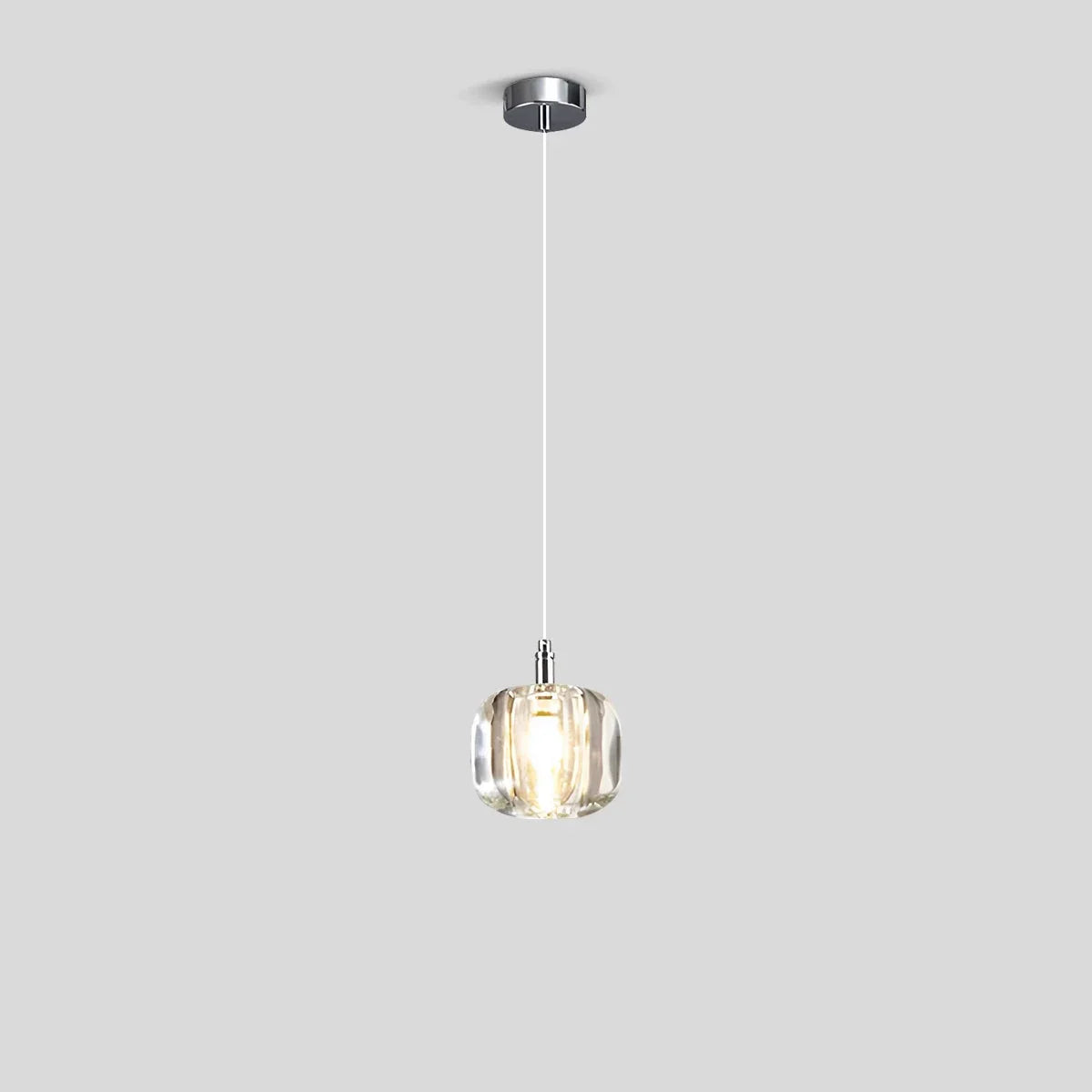 Vibrant Glass Drop Chandelier Lighting