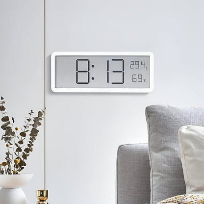 Digital LED Alarm Clock with Temperature and Humidity