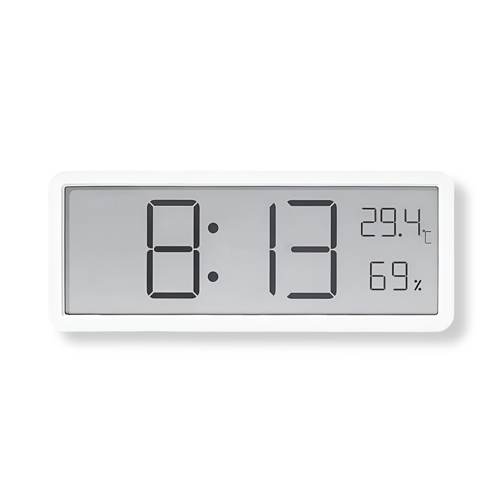 Digital LED Alarm Clock with Temperature and Humidity