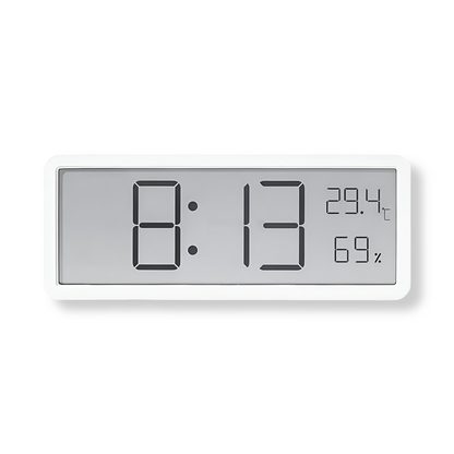 Digital LED Alarm Clock with Temperature and Humidity