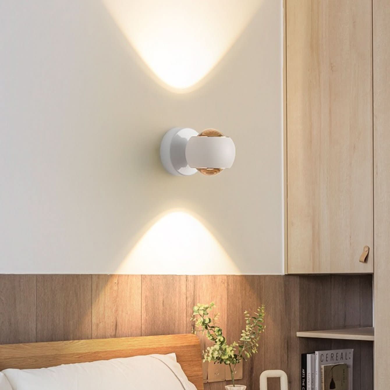 Bright LED Indoor Wall Lamp - Warm Up Down Lighting - Luxicro