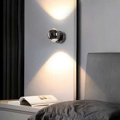 Bright LED Indoor Wall Lamp - Warm Up Down Lighting