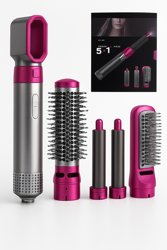 2 in 1 Curling and Flat Iron Hair Styler Set - Luxicro