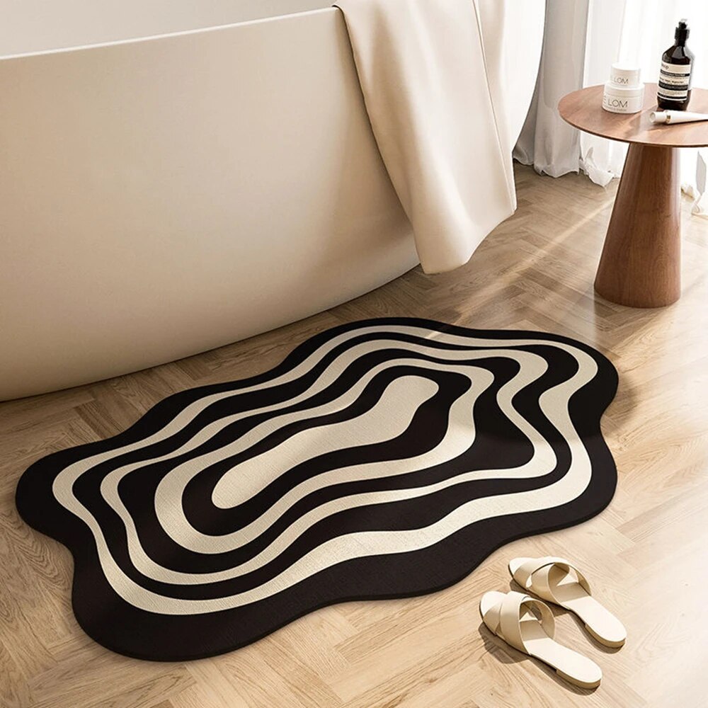 Ultra Soft Non Slip Bathroom Mat - Luxicro