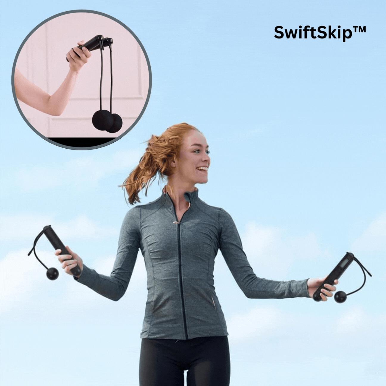Compact Lightweight Fitness Jump Rope - Luxicro
