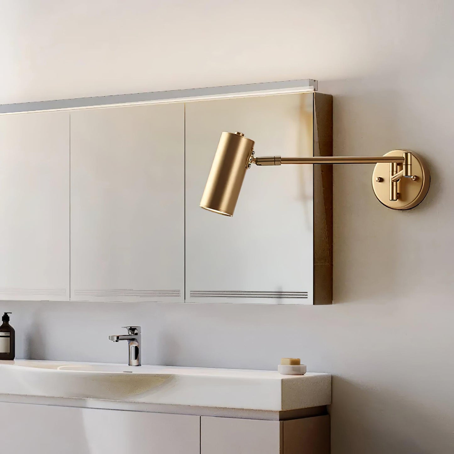 Adjustable Arm LED Wall Lamp