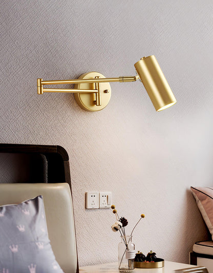 Adjustable Arm LED Wall Lamp