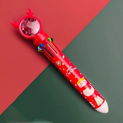 Vibrant Christmas Pens for Gift Cards - Luxicro