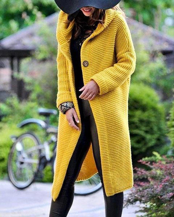 Cozy Oversized Open Front Cardigan