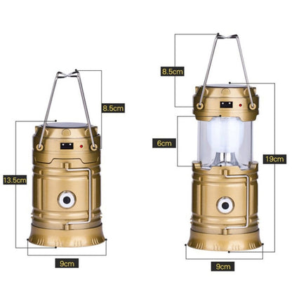 Compact Outdoor Solar Camping Lantern