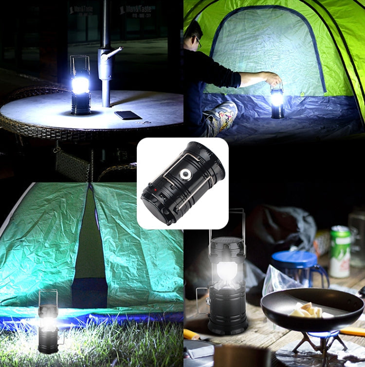 Compact Outdoor Solar Camping Lantern