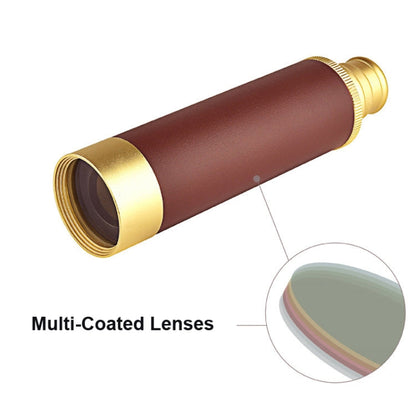 Compact 25x32 Portable Pirate Spy Telescope