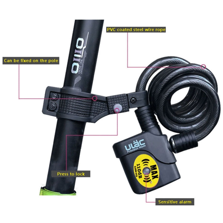 Secure Bike Cable Lock for Mountain Bikes