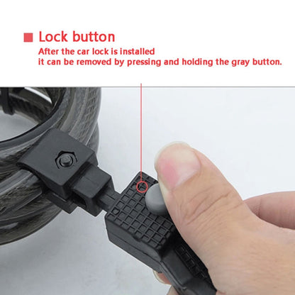 Secure Bike Cable Lock for Mountain Bikes