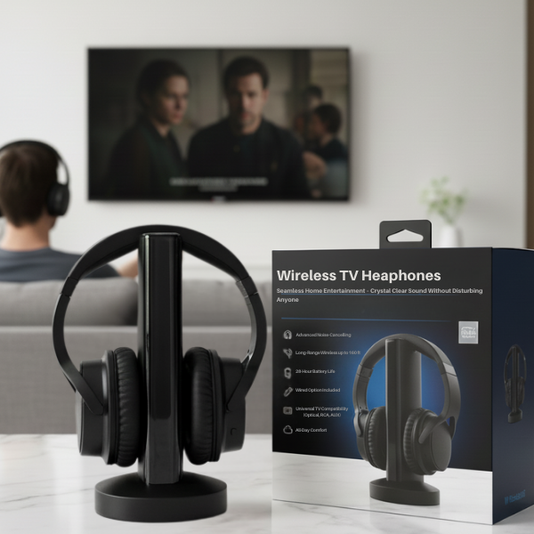 Soundproof TV Earbuds with Comfort Fit - Luxicro