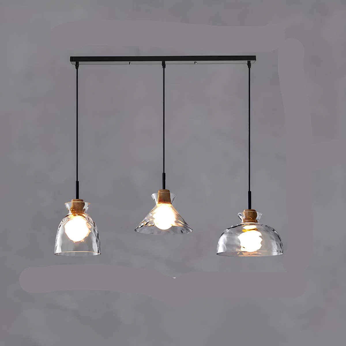 Elegant Crystal Glass Pendant Lamp