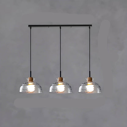 Elegant Crystal Glass Pendant Lamp