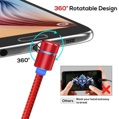 Flexible 360 Degree Magnetic USB Cable