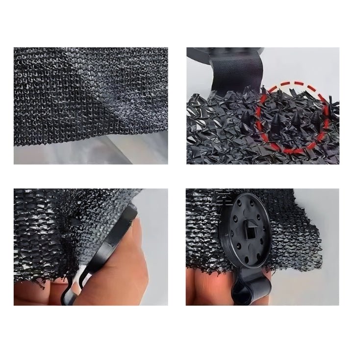 Strong Clip On Cloth Pins - 50 Pack